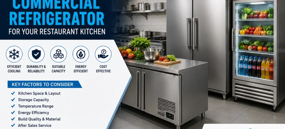 How to Choose the Right Commercial Refrigerator for Your Restaurant Kitchen
