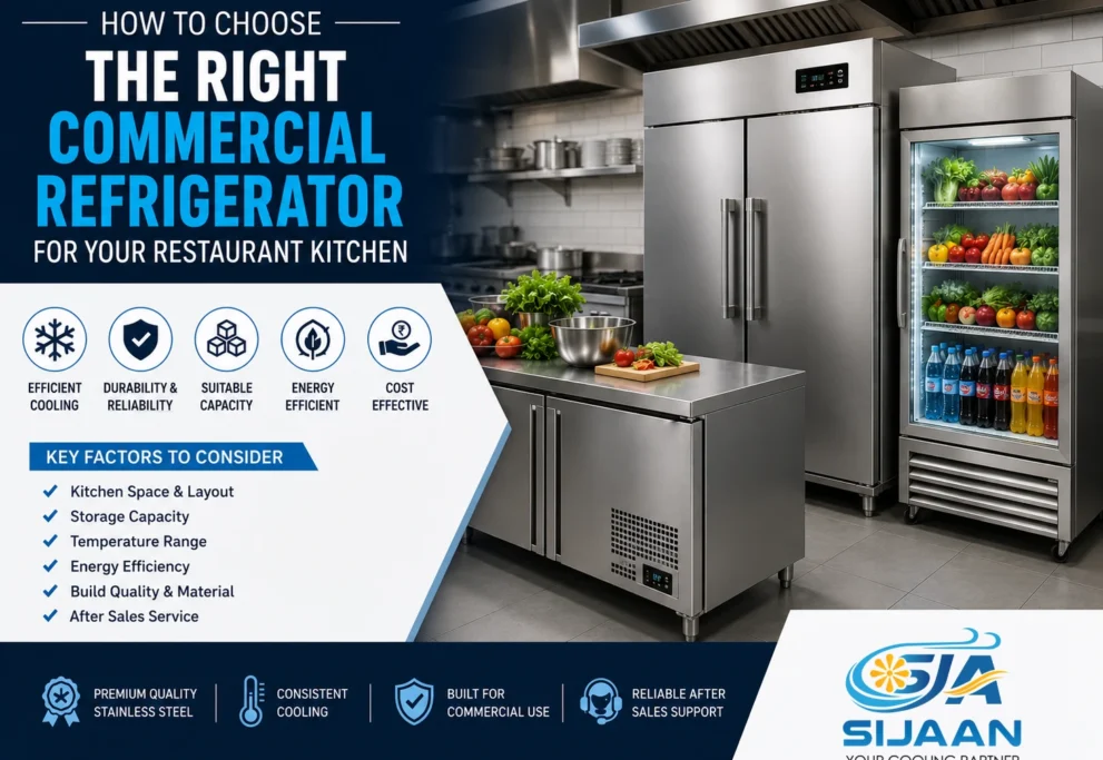How to Choose the Right Commercial Refrigerator for Your Restaurant Kitchen